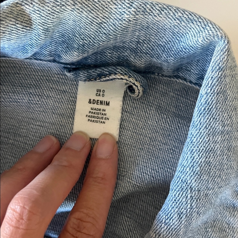 Light Wash Denim Jacket - Picture 2 of 2